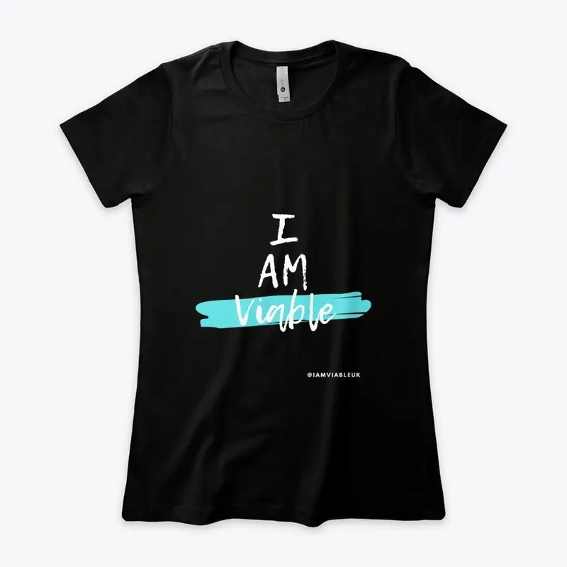 'I Am Viable' - Black/Blue