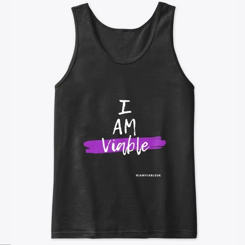 'I Am Viable' - Black/Purple