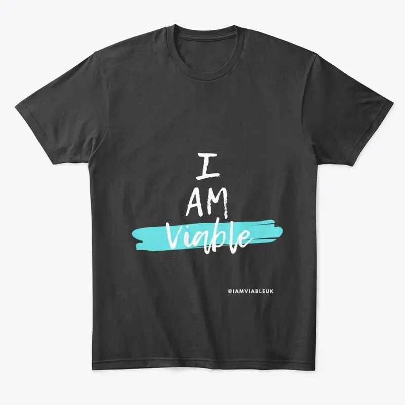 'I Am Viable' - Black/Blue