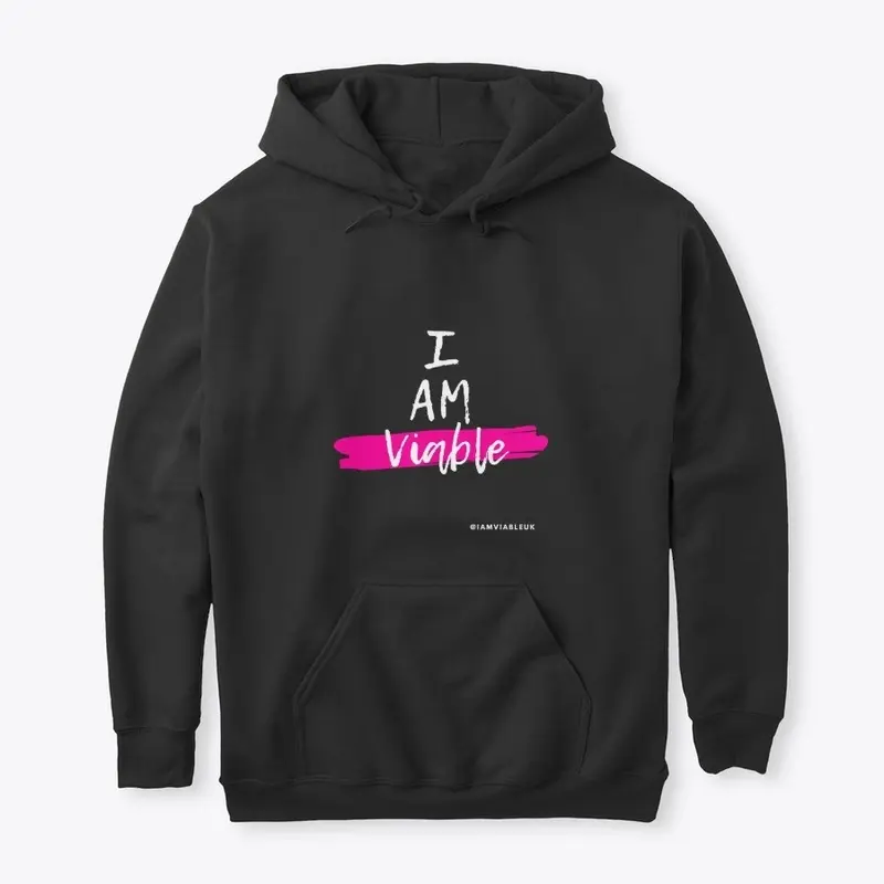 'I Am Viable' - Black/Pink