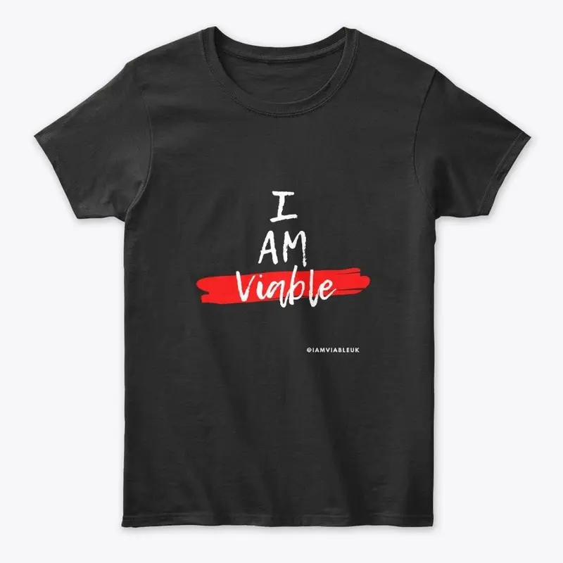 'I Am Viable' - Black/Red