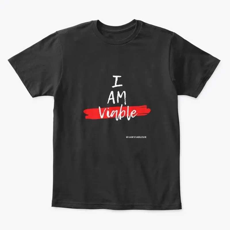 'I Am Viable' - Black/Red