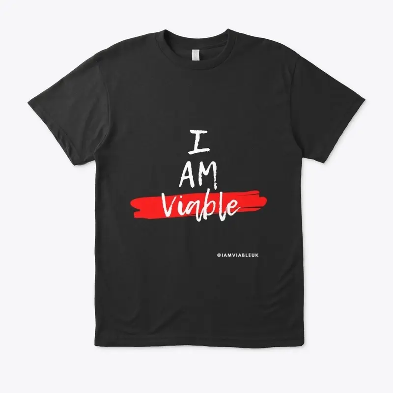 'I Am Viable' - Black/Red