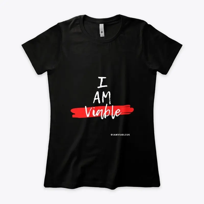 'I Am Viable' - Black/Red