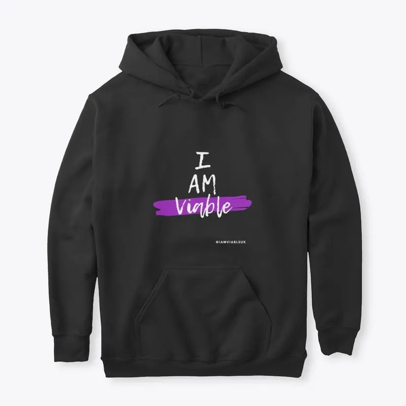 'I Am Viable' - Black/Purple